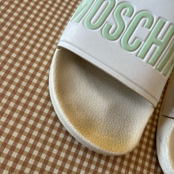 Moschino Women’s Authentic slides sandals. Size 38. Made in Spain. FAIR - Picture 16 of 16